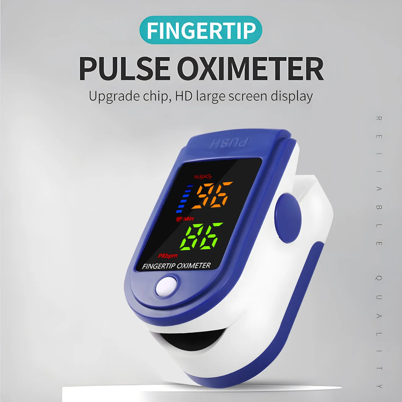 Digital Non Contact Forehead Thermometer And Pulse Oximeter