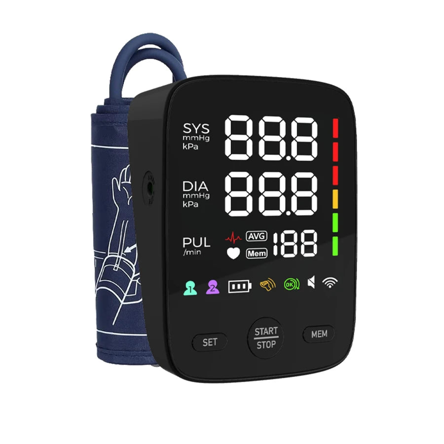 Automatic Upper Arm BP Monitor LED Screen