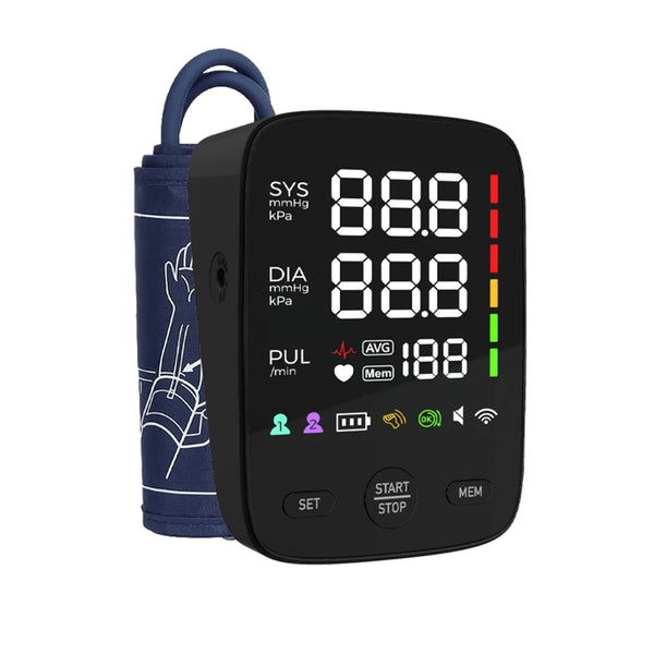 Automatic Upper Arm BP Monitor LED Screen