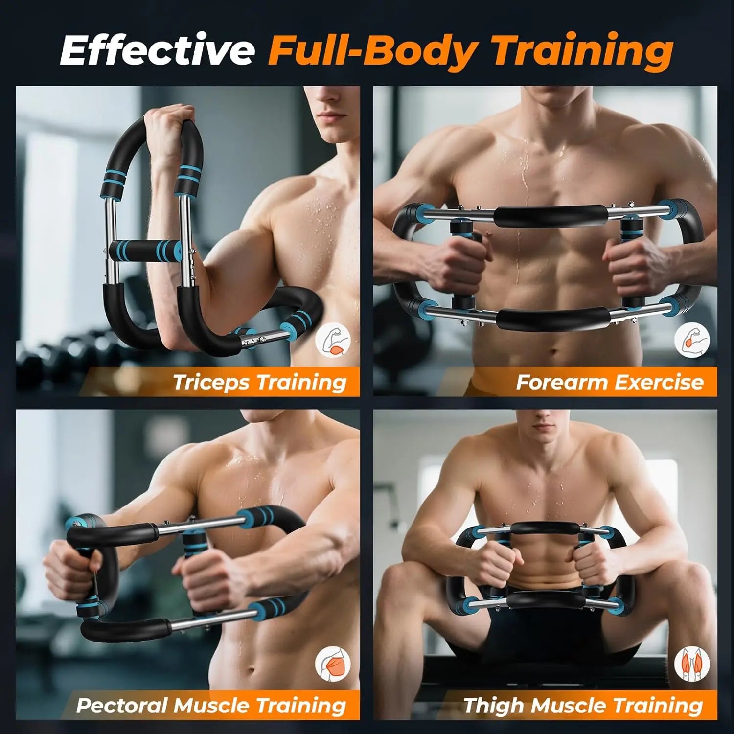 U Shape Power Twister Arm Trainer With Grips