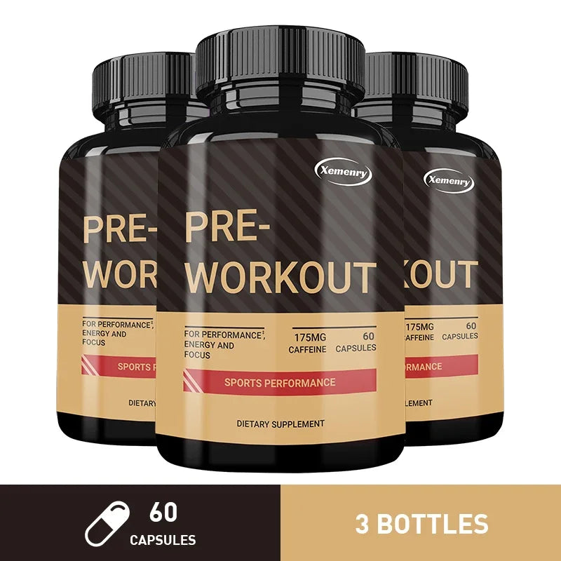 Pre Workout Supplement For Muscle Strength And Endurance