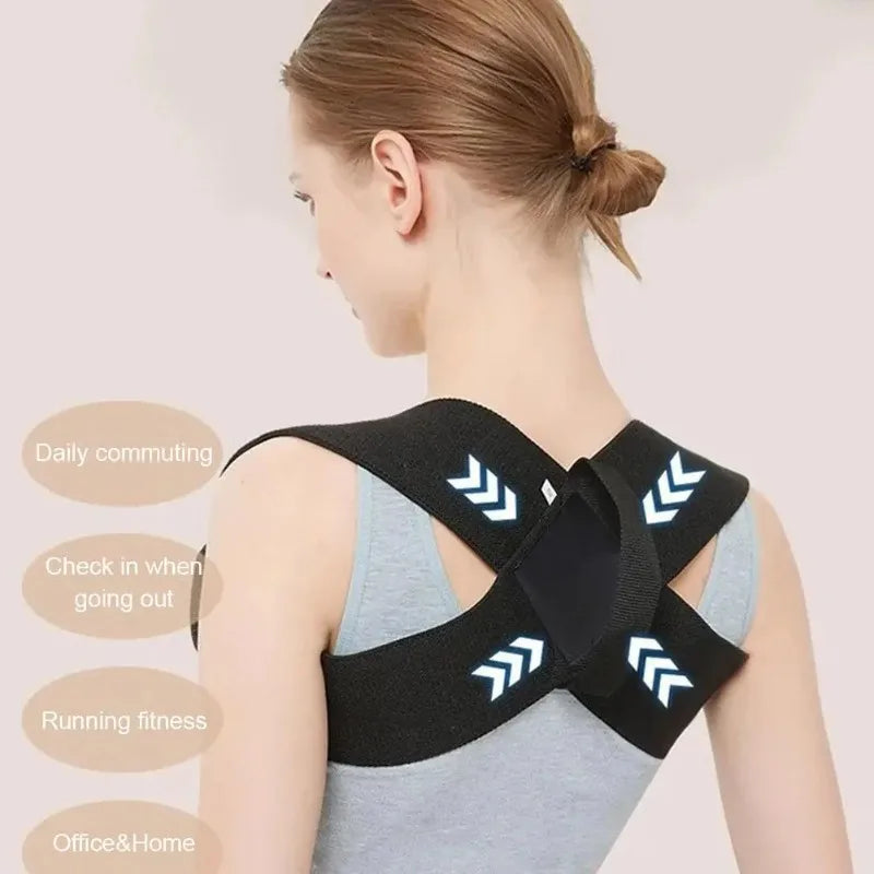 Adjustable Back Posture Corrector Shoulder Spine Lumbar Support