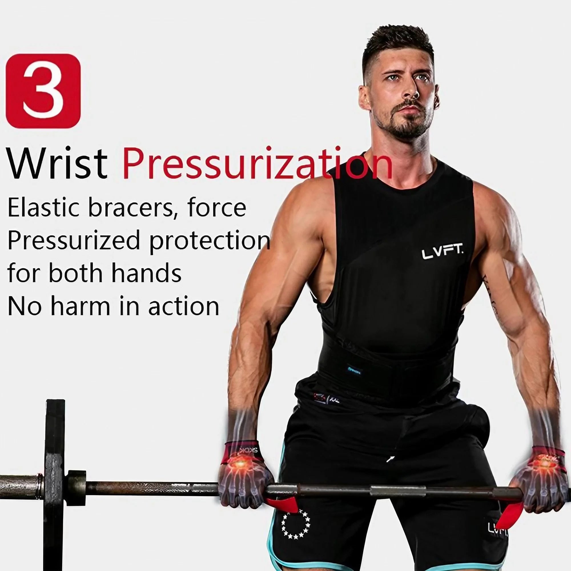 Heavy Duty Cotton Wrist Lifting Straps With Padding