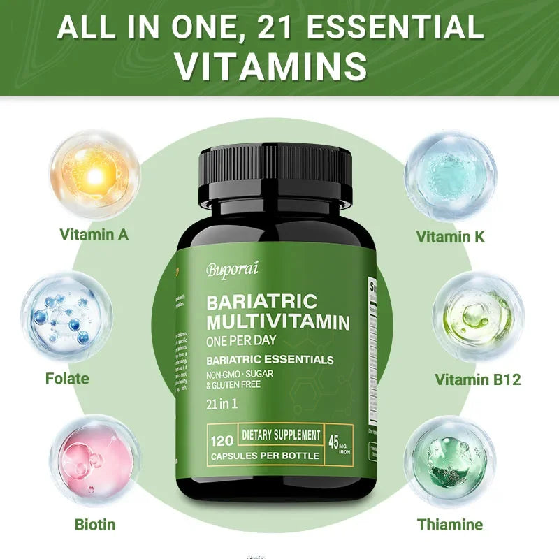 Bariatric Multivitamin With 21 Vitamins And Minerals