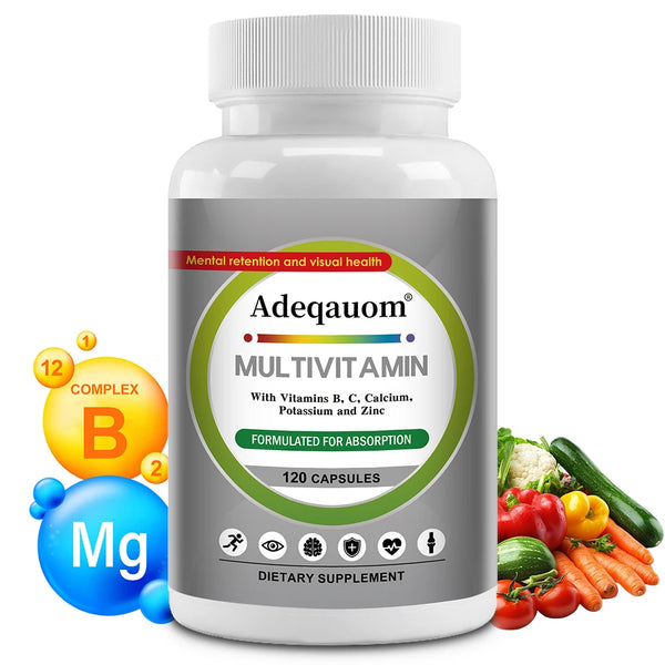 Comprehensive Multivitamin For Daily Immunity Energy Hair Wellness