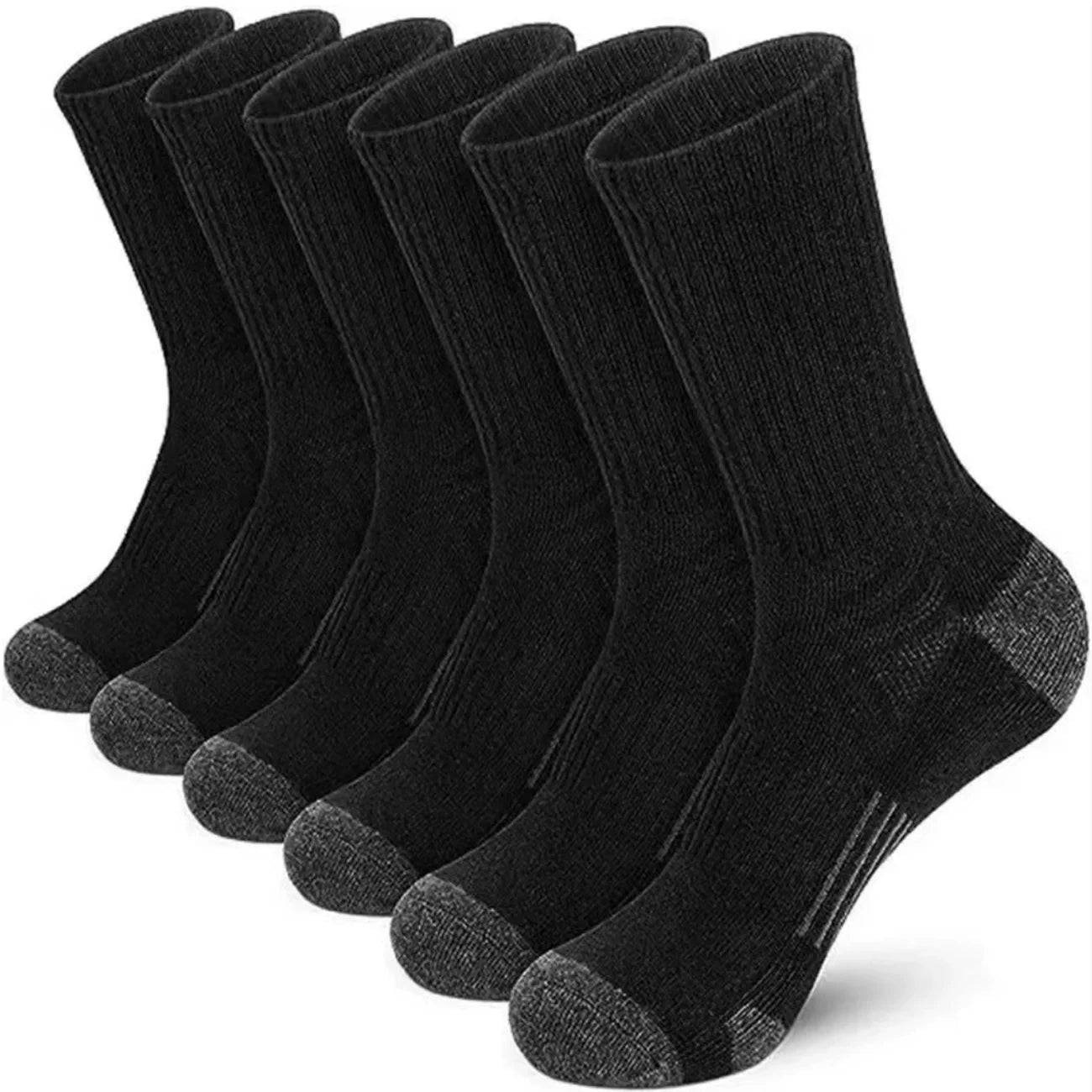 Men's 12 Pair Outdoor Sports Football Grip Socks