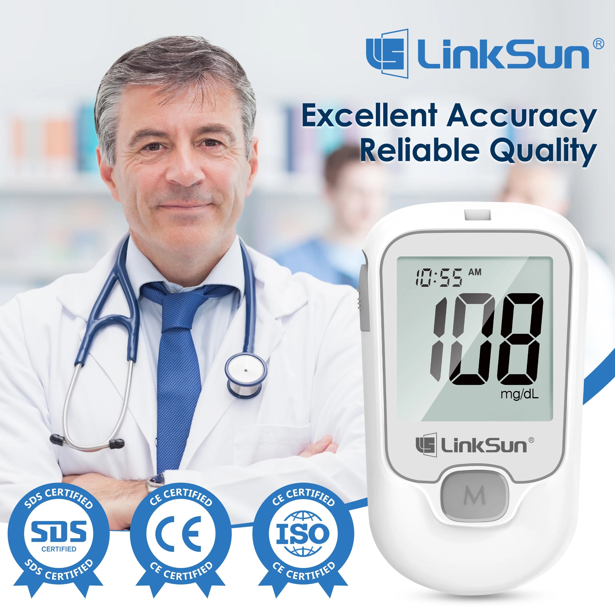 G-425-1 Blood Glucose Meter With Strips
