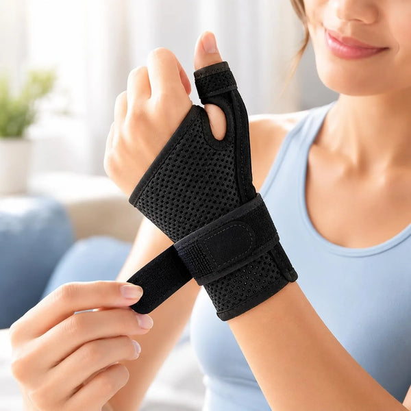 Adjustable Thumb Support Wrist Brace With Spica Splint
