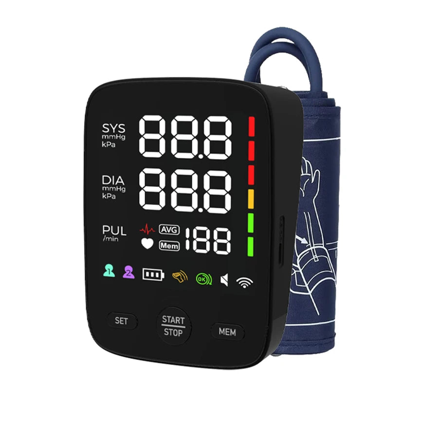 Automatic Upper Arm BP Monitor LED Screen